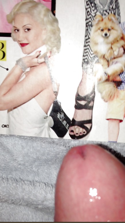 Corrida en los dedos de los pies de Gwen Stefani
 #18217165
