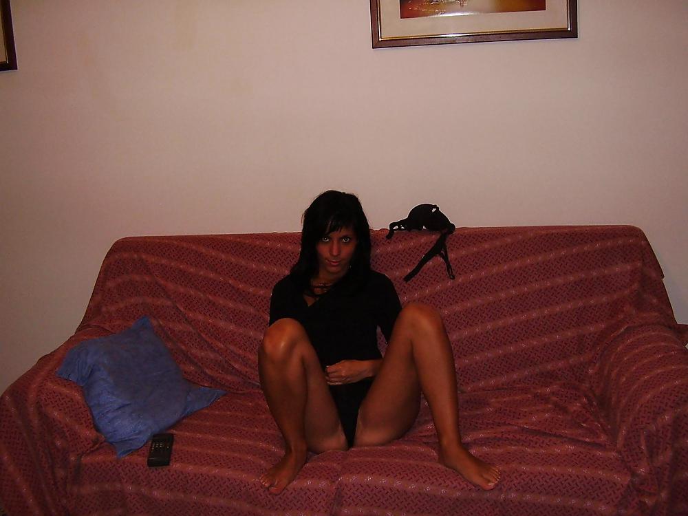 Wife shows her nice tanned body #4300280