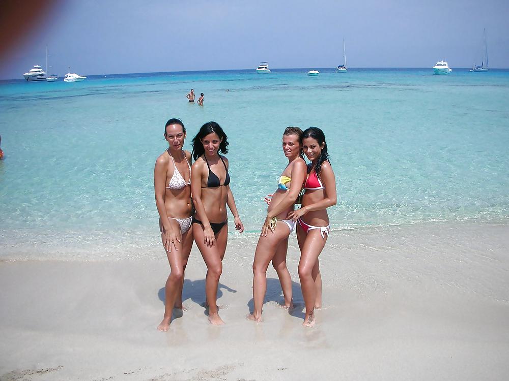 Wife shows her nice tanned body #4300331