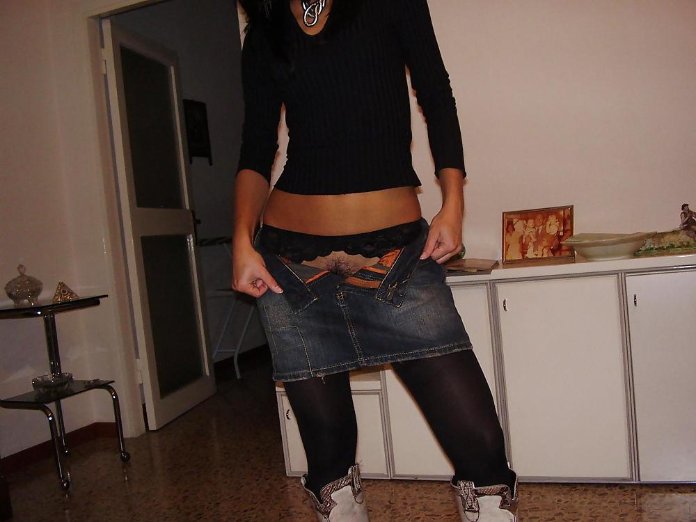 Wife shows her nice tanned body #4300599