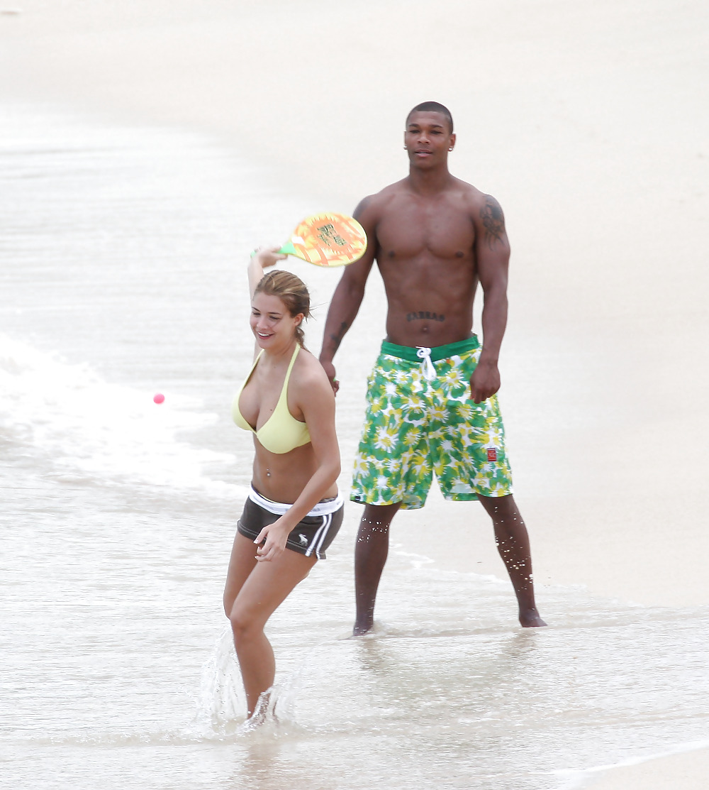 Gemma Atkinson Yellow Bikini Holiday in the Caribbean #4641593