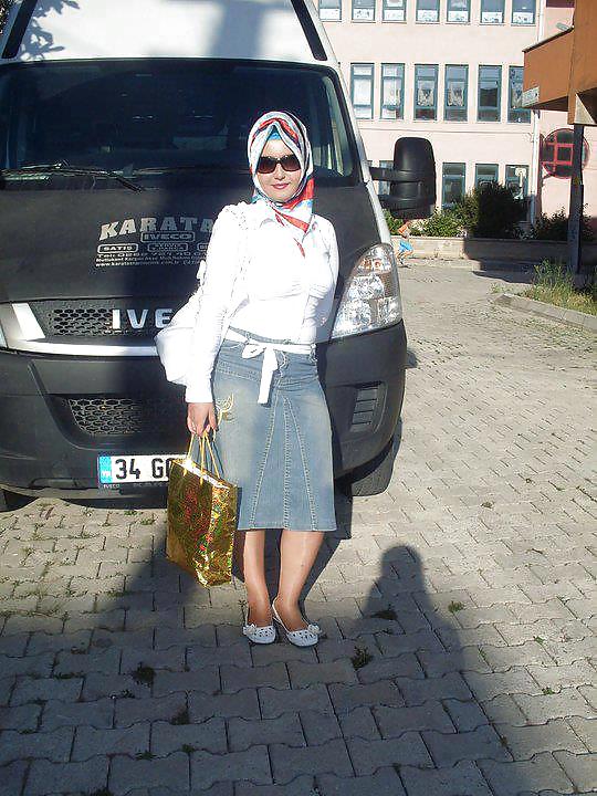 Turkish arab hijab turbanli asian seyma #11157909