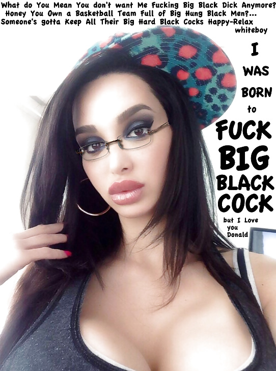 black slut wife captions