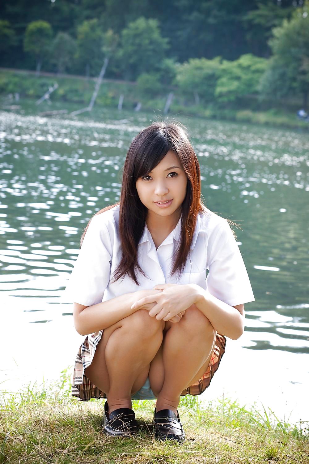 Asiatische Nackte Teenager-Mädchen #10382450