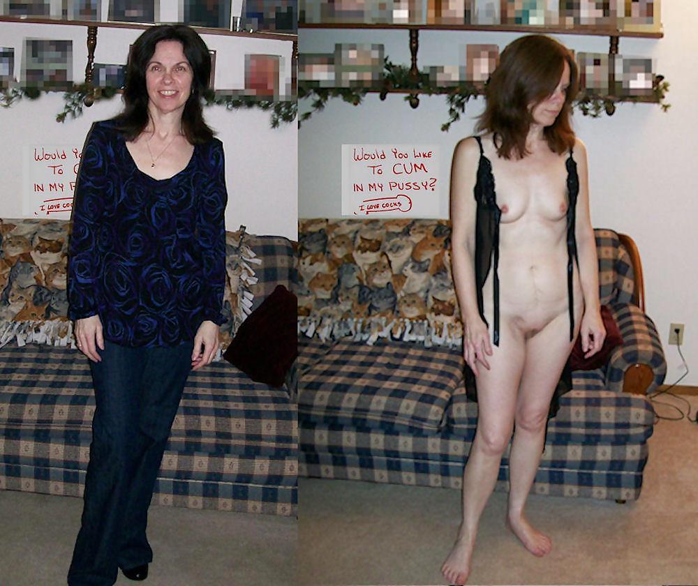 Mature woman before - after. #2092290