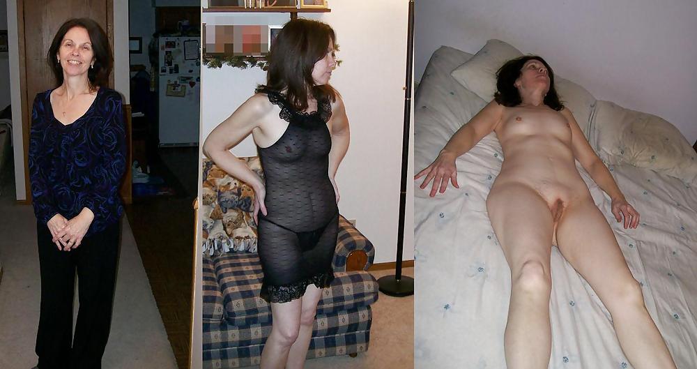 Mature woman before - after. #2092315