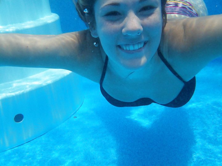Under water pix of my friend ( non nude ) #4238107