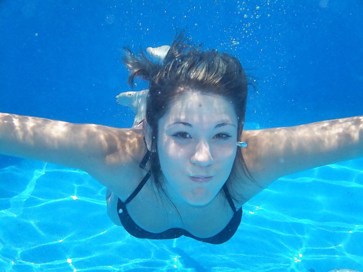 Under water pix of my friend ( non nude ) #4238113