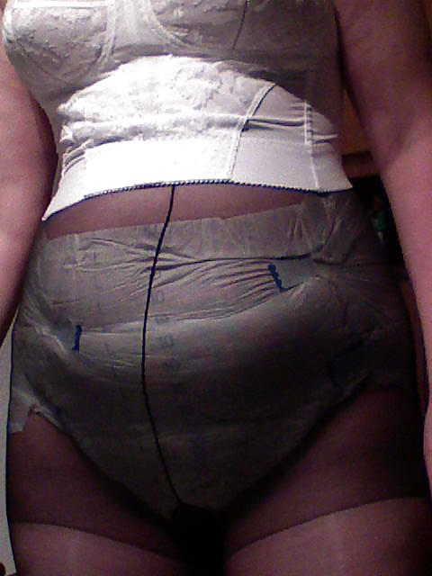 Mature Woman: Diaper& Pantyhose #4511532