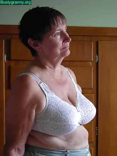 Big bras on Grandma #21615586