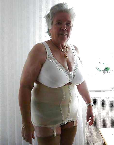 Big bras on Grandma #21615621