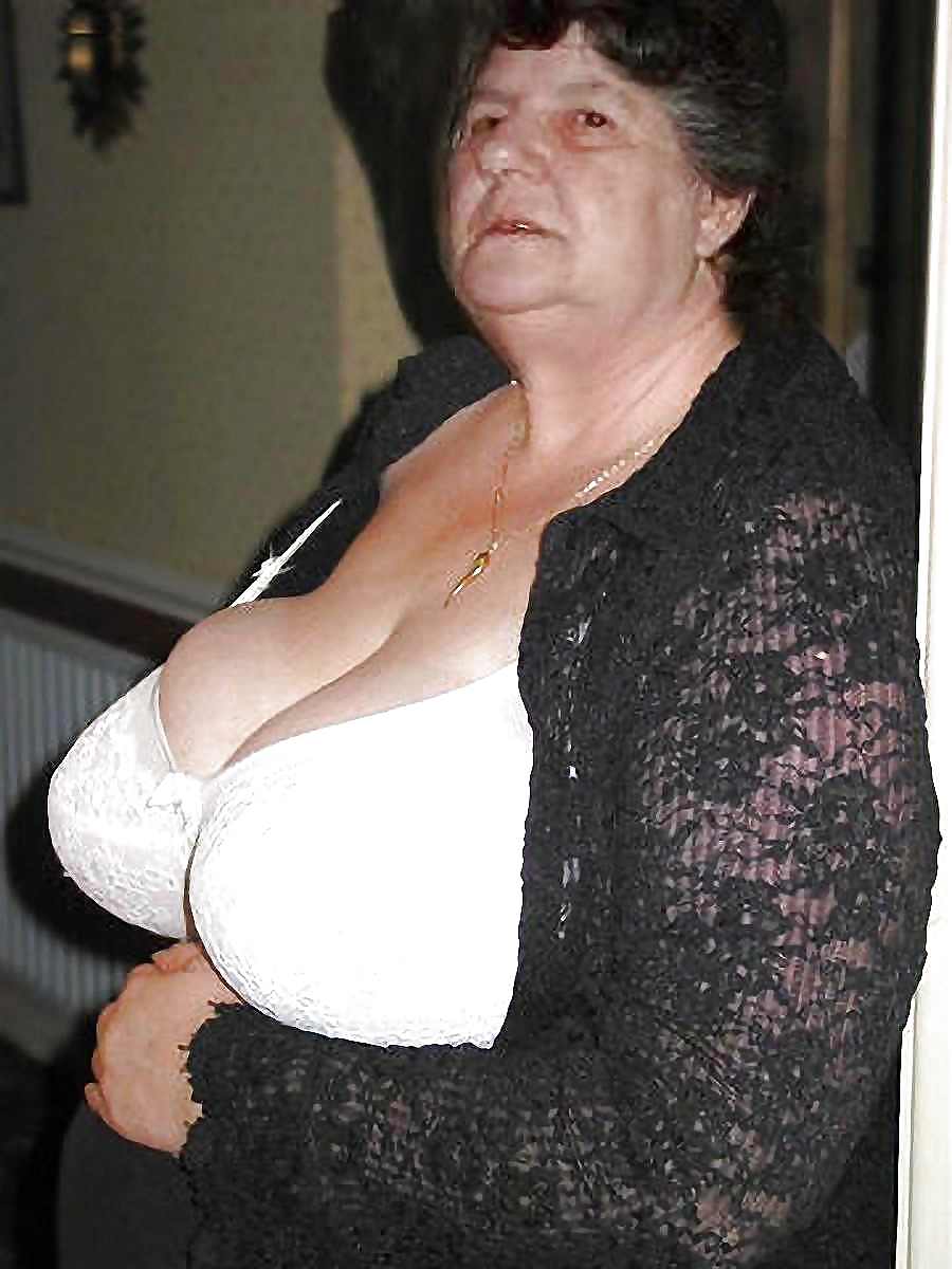 Big bras on Grandma #21615625
