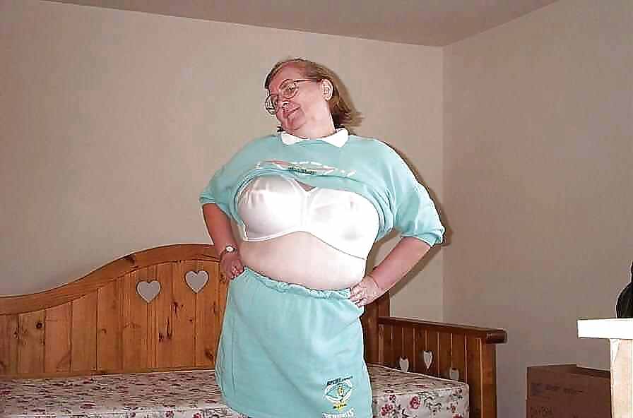 Big bras on Grandma #21615677