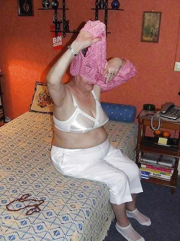 Big bras on Grandma #21615742