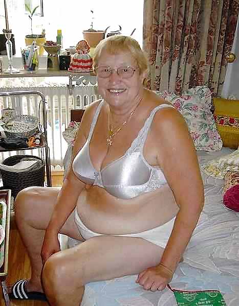 Big bras on Grandma #21615752