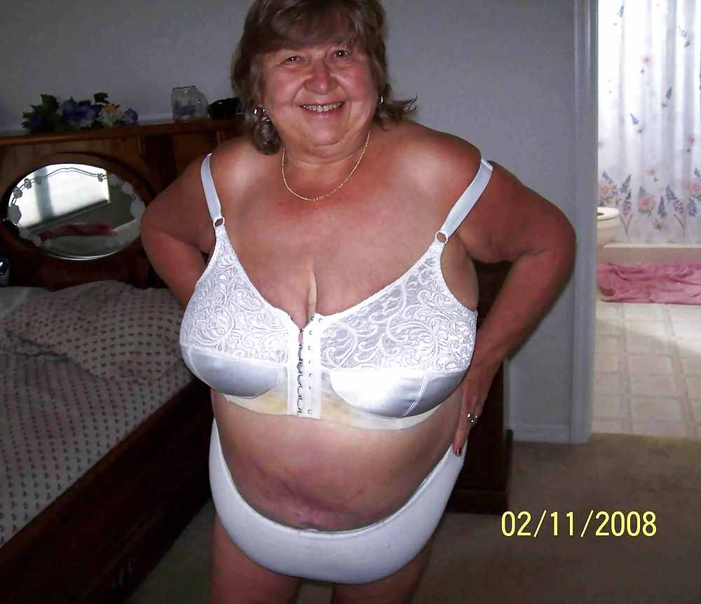 Big bras on Grandma #21615777