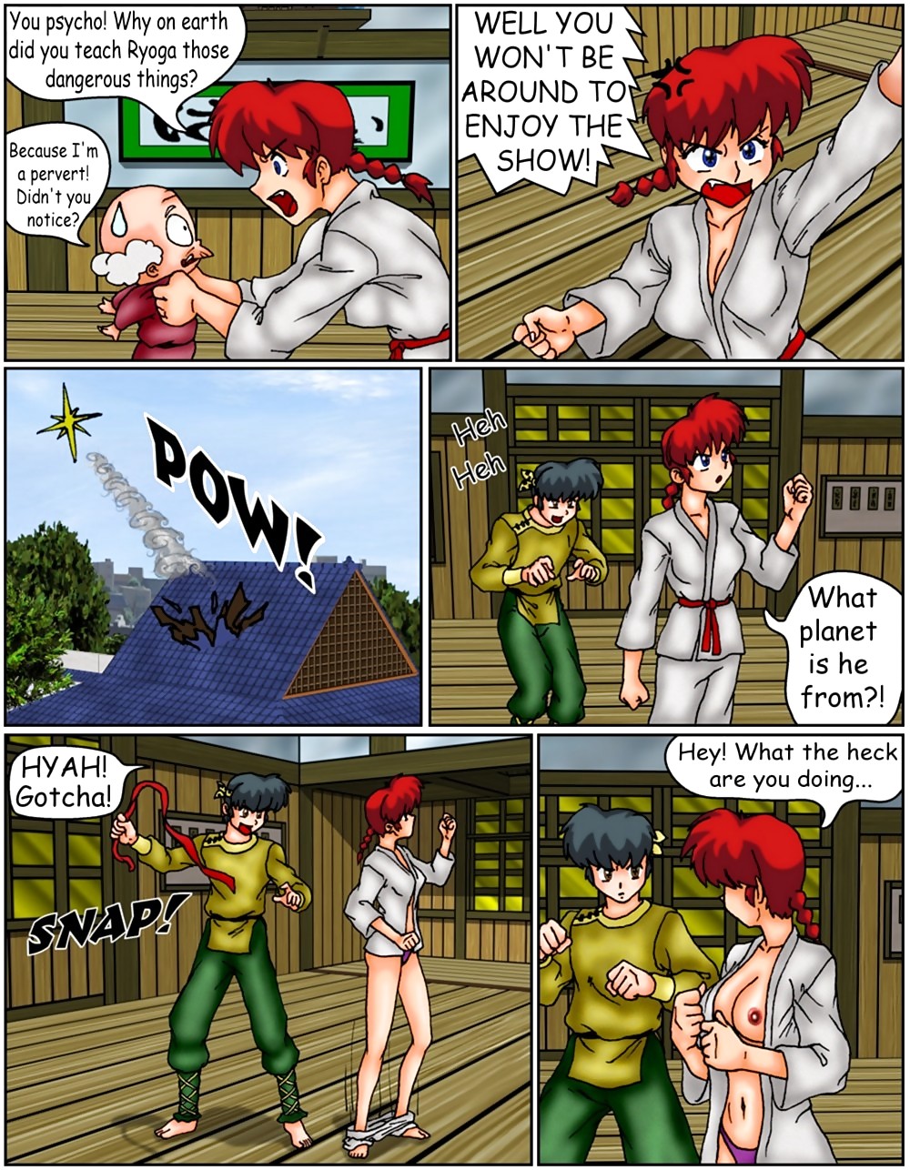 Ranma The Perils Of Fighting Dirty 1 #782545
