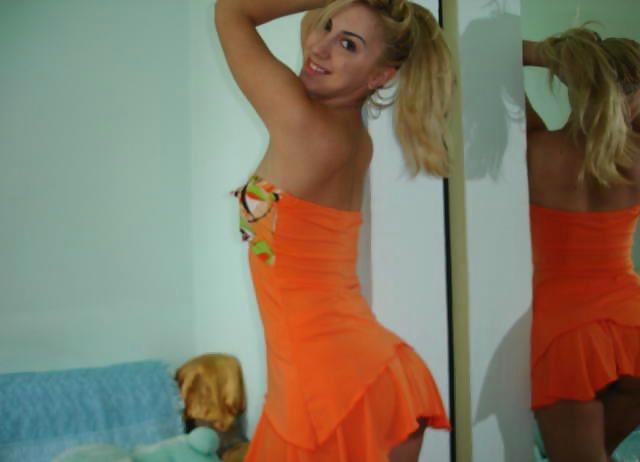 Blonde Hottie Posing #11769380