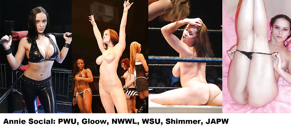 Annie Social - indie  wrestling babe mega collection