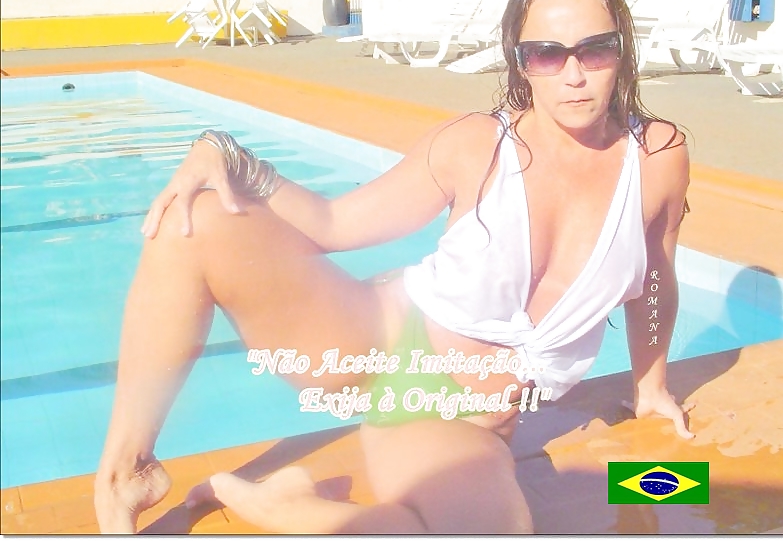 Brazilian Milf amateur big ass Romana #5109253