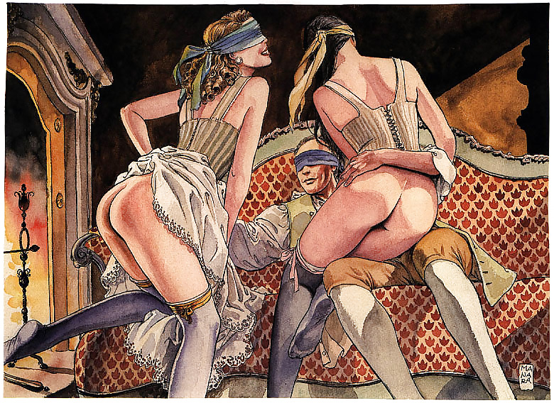 Erotische Comic-Kunst 1 - Minara (1) - Gemischte Bilder #10672105