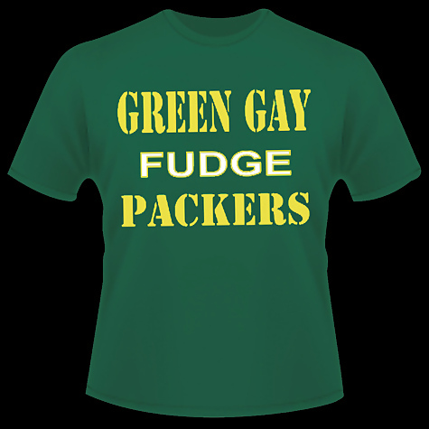 Green Bay Fudge Packer Regel Butt Crack #18576407