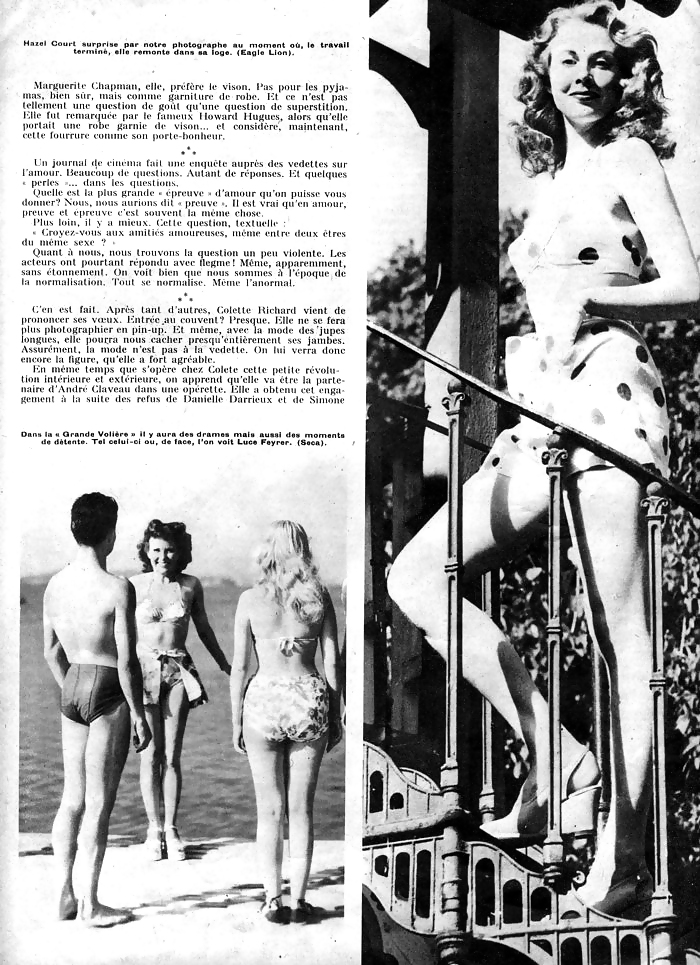 Revistas vintage paris-hollywood nr26- 1947
 #2959791