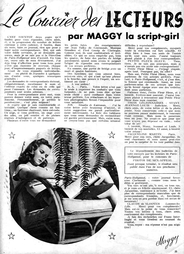 Magazines D'époque Paris-hollywood Nr26- 1947 #2960038