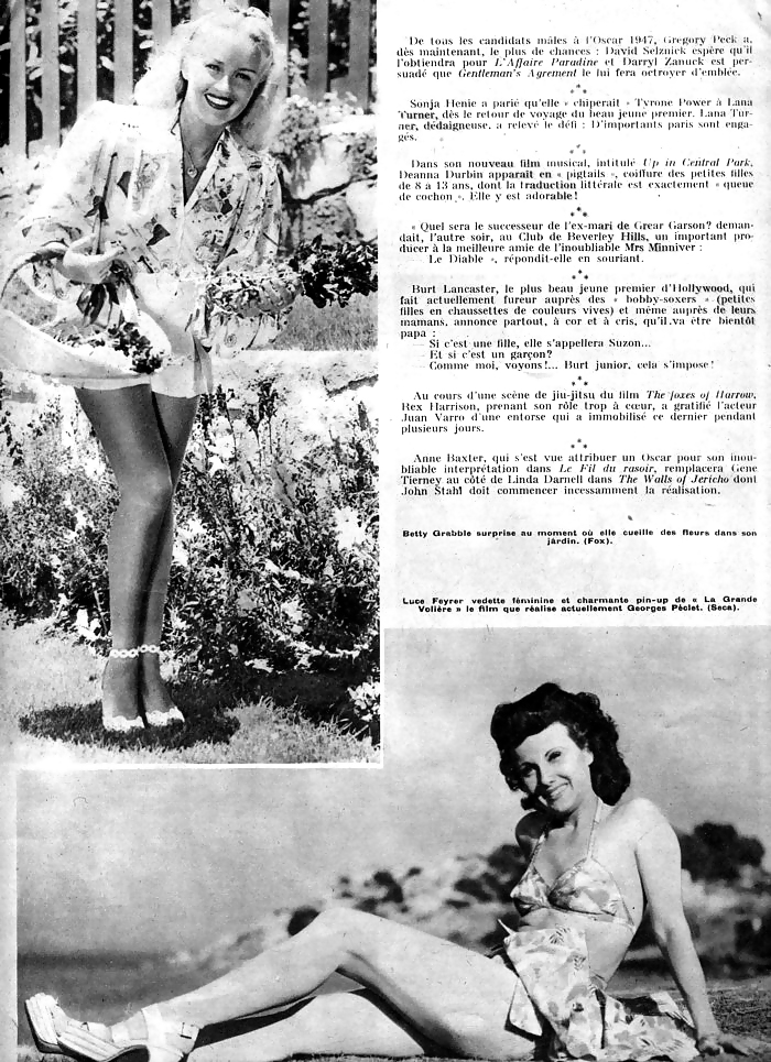 Magazines D'époque Paris-hollywood Nr26- 1947 #2960112