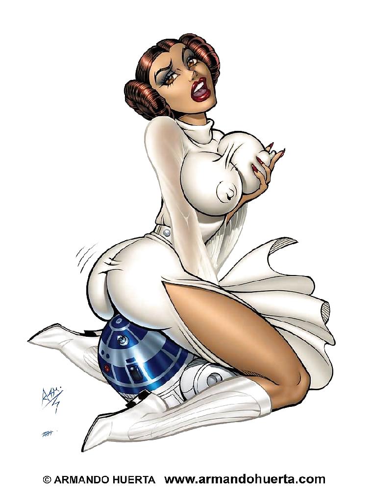 Princess Leia Orgasma ( Best of Star Whores) #12671325