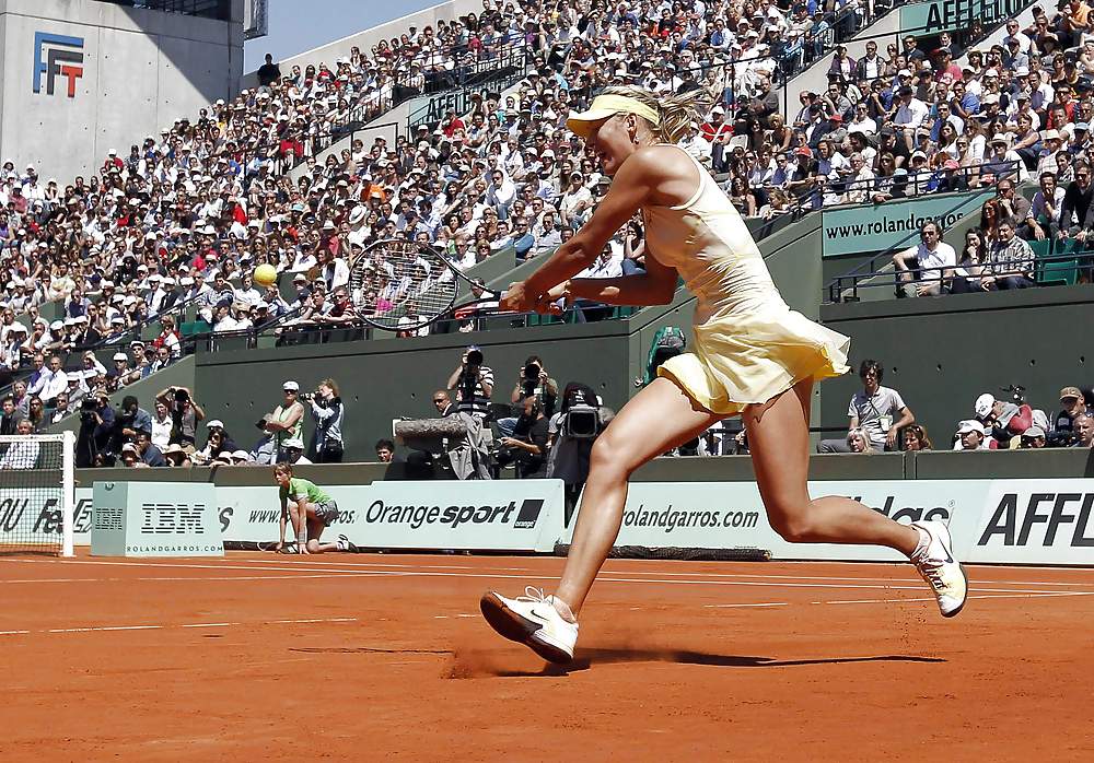 Maria Sharapova Tennis Ouvert Français #4030837