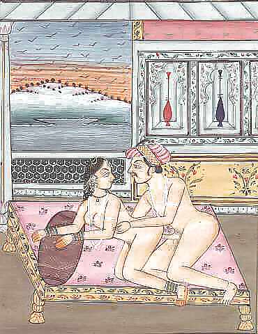 Drawn Ero and Porn Art 1 - Indian Miniatures Mughal Period #5489062