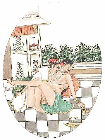 Drawn Ero and Porn Art 1 - Indian Miniatures Mughal Period #5489078