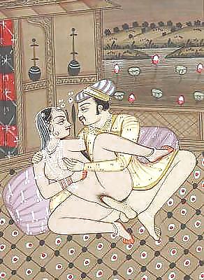 Drawn Ero and Porn Art 1 - Indian Miniatures Mughal Period #5489089