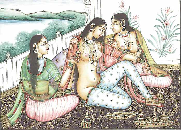 Drawn Ero and Porn Art 1 - Indian Miniatures Mughal Period #5489113