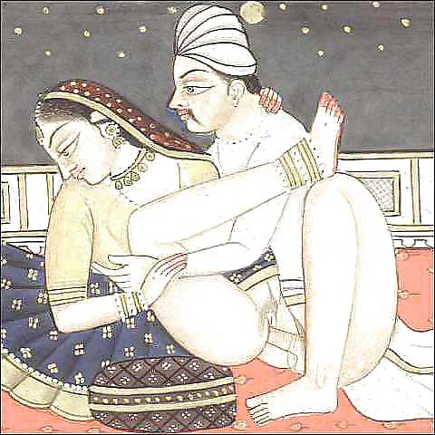 Gezeichnet Ero Und Porno Kunst 1 - Indische Miniaturen Moghul-Zeit #5489143