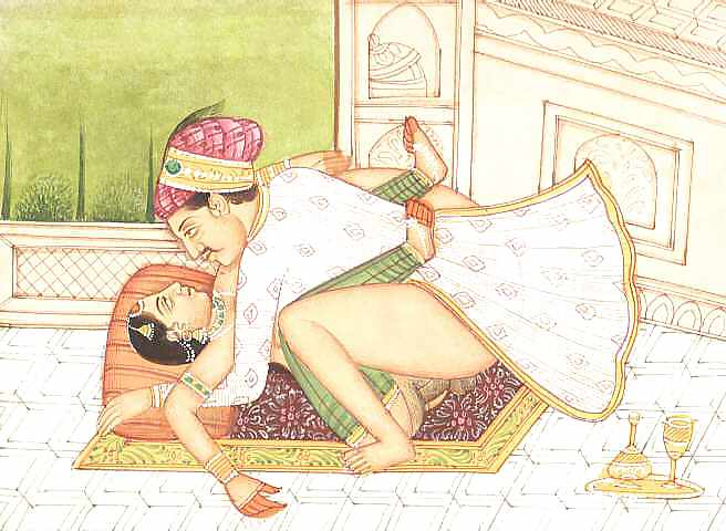 Drawn Ero and Porn Art 1 - Indian Miniatures Mughal Period #5489158