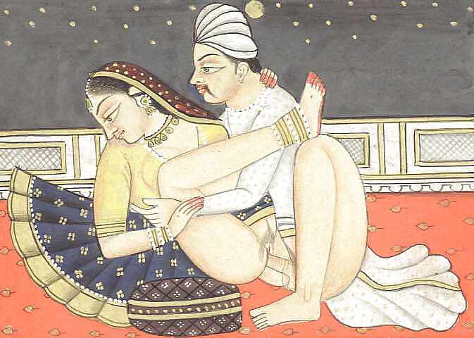 Gezeichnet Ero Und Porno Kunst 1 - Indische Miniaturen Moghul-Zeit #5489175
