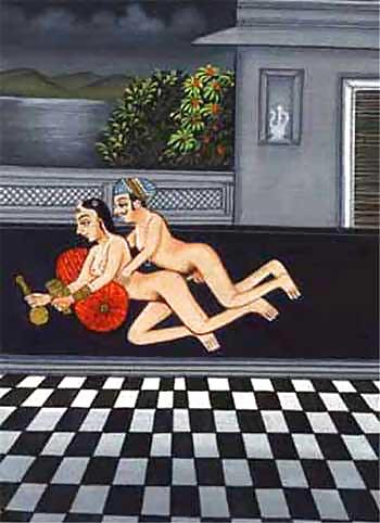 Gezeichnet Ero Und Porno Kunst 1 - Indische Miniaturen Moghul-Zeit #5489205