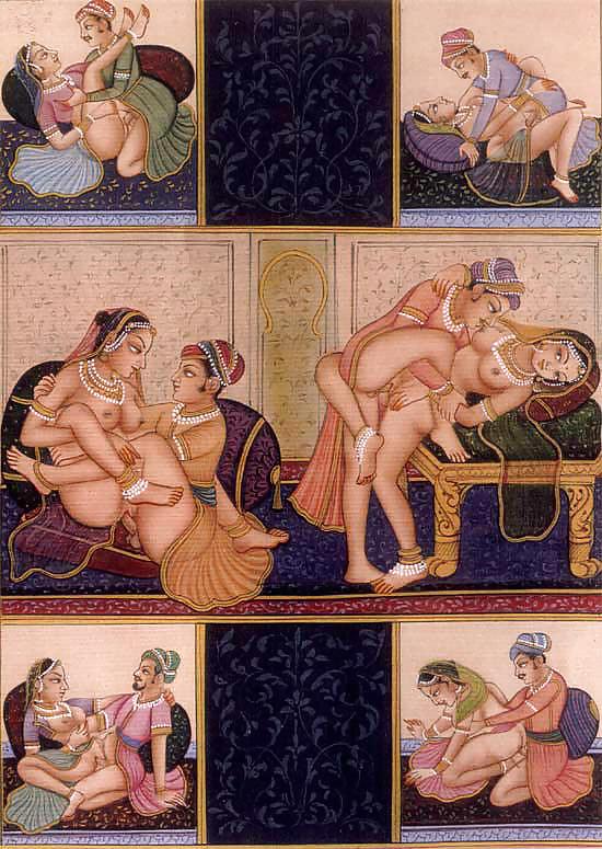 Drawn Ero and Porn Art 1 - Indian Miniatures Mughal Period #5489264