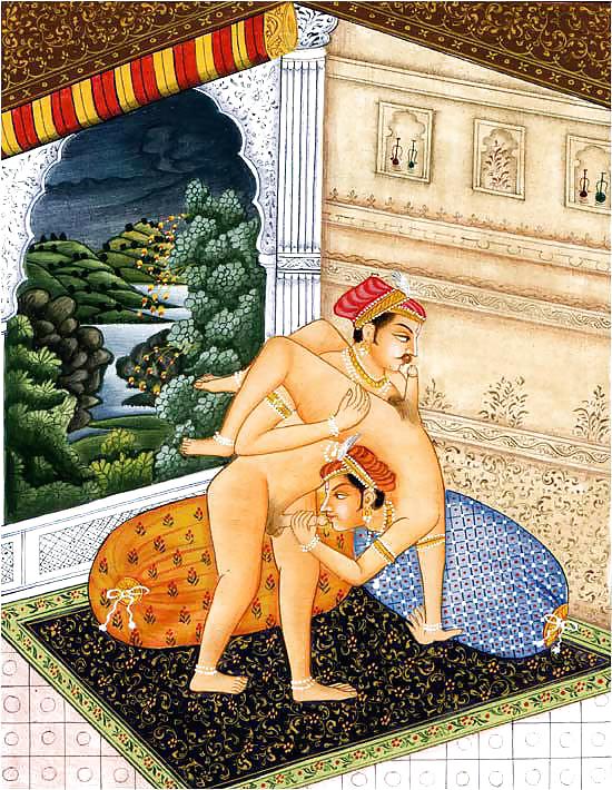 Drawn Ero and Porn Art 1 - Indian Miniatures Mughal Period #5489309