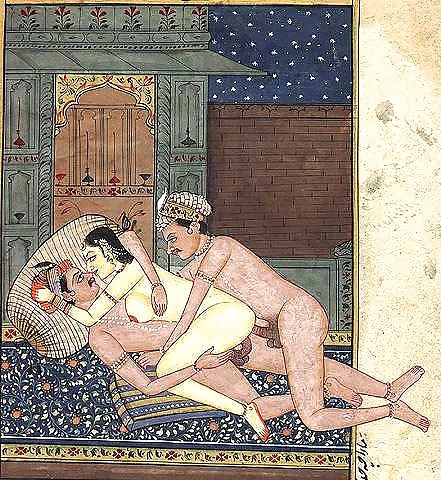 Drawn Ero and Porn Art 1 - Indian Miniatures Mughal Period #5489312