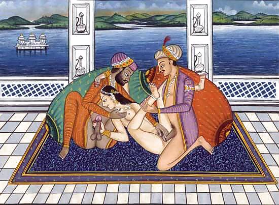 Drawn Ero and Porn Art 1 - Indian Miniatures Mughal Period #5489332