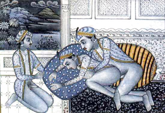 Gezeichnet Ero Und Porno Kunst 1 - Indische Miniaturen Moghul-Zeit #5489355