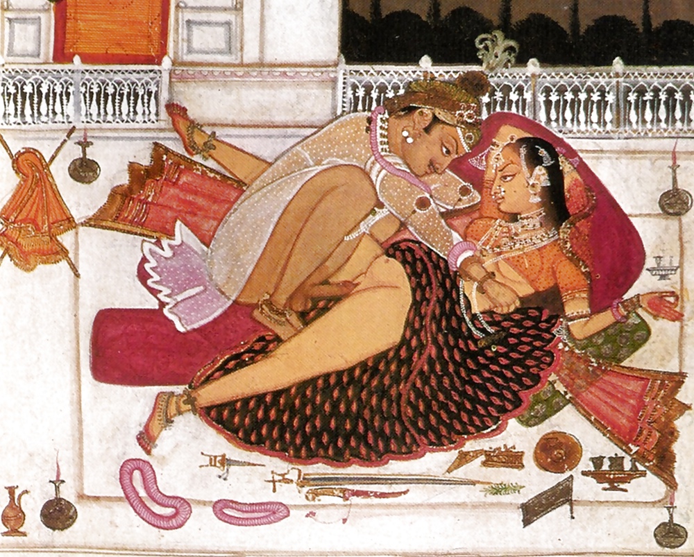 Drawn Ero and Porn Art 1 - Indian Miniatures Mughal Period #5489371