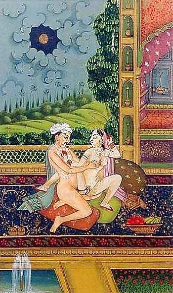 Gezeichnet Ero Und Porno Kunst 1 - Indische Miniaturen Moghul-Zeit #5489377