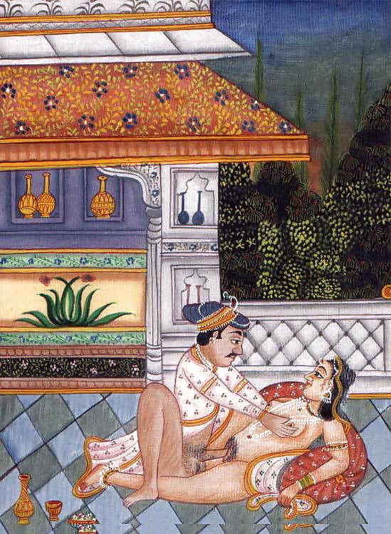 Gezeichnet Ero Und Porno Kunst 1 - Indische Miniaturen Moghul-Zeit #5489393