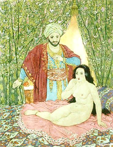Drawn Ero and Porn Art 1 - Indian Miniatures Mughal Period #5489405