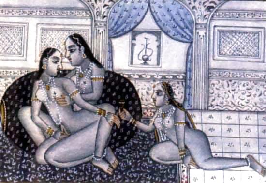 Gezeichnet Ero Und Porno Kunst 1 - Indische Miniaturen Moghul-Zeit #5489409