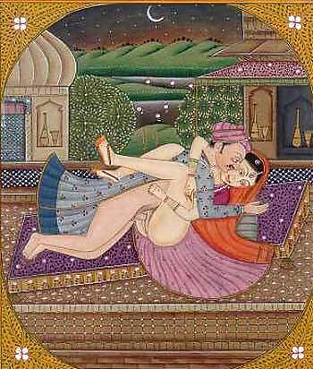 Gezeichnet Ero Und Porno Kunst 1 - Indische Miniaturen Moghul-Zeit #5489446